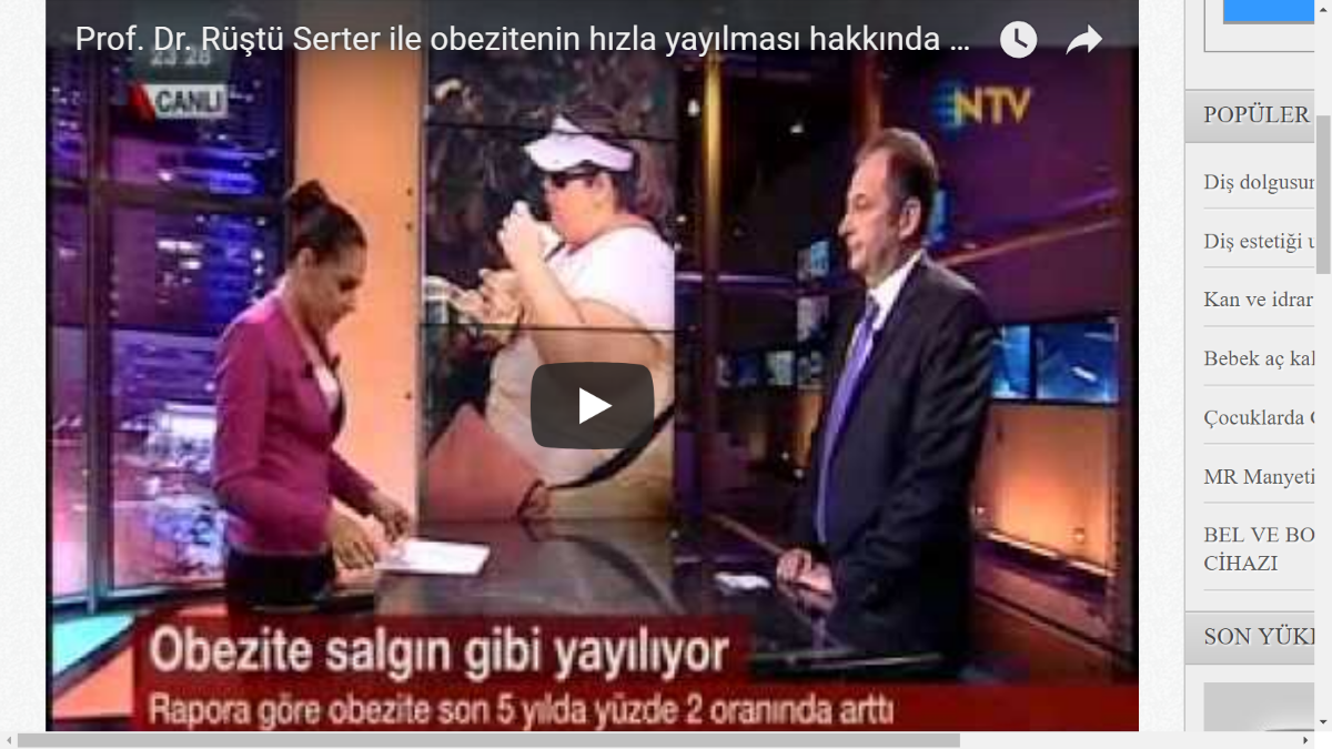NTV- Obezite hızla yayılıyor