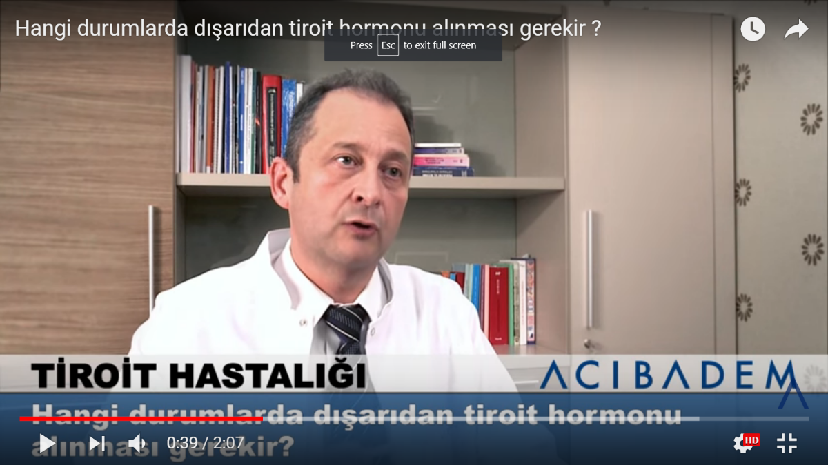 Hangi durumlarda dışarıdan tiroit hormonu alınması gerekir ?